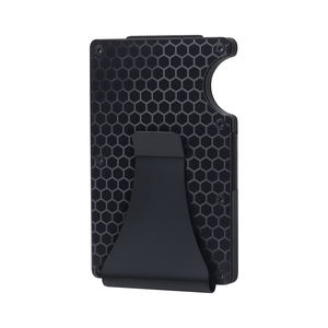 กระเป๋าสตางค์อลูมิเนียมกัน RFID สำหรับผู้ชายกระเป๋าสตางค์แบบบางกระเป๋าสตางค์อลูมิเนียมแบบมินิมอลสำหรับผู้ชาย - Product Image 3