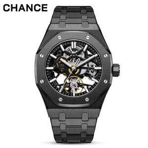 Reloj Deportivo Automático para Hombre CHANCE JC-9-005G-4, Manecillas Luminosas, Esqueleto Negro, Correa de Goma, 2026 - Product Image 2