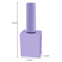 Vernis à ongles en gel 15 ml avec logo personnalisé, marque privée, 84 couleurs, ensemble de vernis à ongles en gel UV