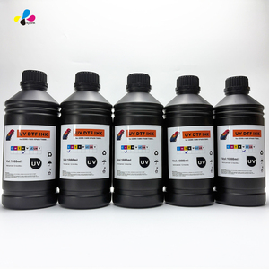 Inchiostro UV DTF da 1000ml per Stampa Digitale, Inchiostro per Adesivi Cristallini, Compatibile con Stampanti <span class=keywords><strong>Epson</strong></span> I3200 I1600 Xp600 Tx800, Inchiostro UV Morbido per Stampanti DTF - Product Image 1