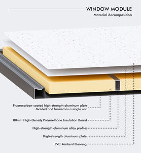 Cocovia – Maison conteneur modulaire écologique <span class=keywords><strong>à</strong></span> assembler soi-même pour l'extérieur, résistante aux intempéries, maisons amovibles, achetez un bureau modulaire - Product Image 2