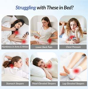 Almohada de cuña de juguete para parejas, cuña de alta densidad para adultos, espuma viscoelástica, soporte para la espalda, cuña ergonómica, almohada de cama propensa, cojín para sexo - Product Image 3