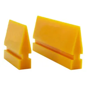 Rubber Squeegee Yellow Turbo Blade for Glass Cleaning Glossy Vinyl Tint