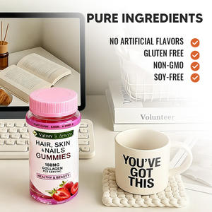 <span class=keywords><strong>ว</strong></span>ิตามินกัมมี่ไบโอตินคอลลาเจนยอดนิยมสำหรับผู้ใหญ่ บำรุงผม ผิ<span class=keywords><strong>ว</strong></span> และเล็บ ได้รับการรับรองฮาลาล รับผลิตแบบ ODM - Product Image 5