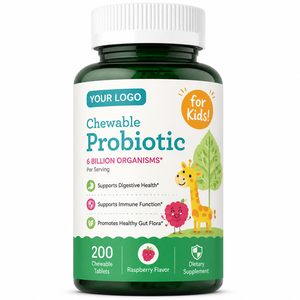 Gommose Probiotiche Masticabili Premium OEM 6 Miliardi con Prebiotici per la Salute Intestinale dei Bambini - Product Image 1