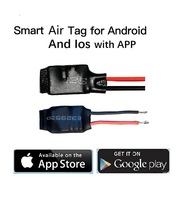 Mini Smart AirTags Localisateur GPS Mon Traceur Moto Véhicule Suivi iOS Android Air Tag Sans Carte SIM pour Moto Voiture