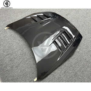 Nouveau capot en fibre de carbone style Top Secret pour Nissan GTR R35 2008-2020, noir brillant, tissage sergé, reproduction fidèle 1:1 - Product Image 6