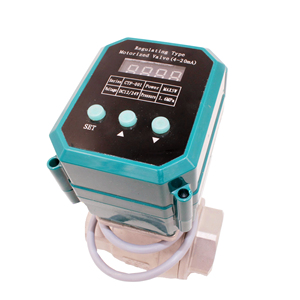 CTF-001 10nm 4-20ma Contrôle proportionnel intelligent DC12V DC24V Valve en acier inoxydable 304 pour équipement <span class=keywords><strong>de</strong></span> contrôle du débit d'<span class=keywords><strong>eau</strong></span> - Product Image 2