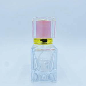 Botella de Perfume de Vidrio Transparente Rectangular de 30 ml con Tapa de Plástico para Dispensar Fragancias en el Cuidado Personal para Creaciones de Perfumes DIY - Product Image 4