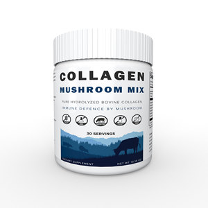 Offre Spéciale Pur Collagène Bovin Hydrolysé Suralimenté Avec Mélange De Champignons Extraits - Product Image 1