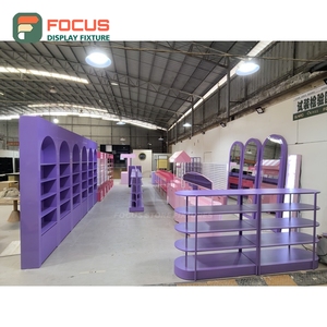 Heavy Duty Store Interior Metal Display Table Concept Design Cosmetic Shop Design - Product Image 2