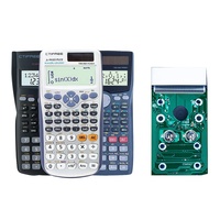 Calculatrice scientifique multifonctionnelle CTIFREE 10+2 Digital 991 Es Plus, 417/401/240 fonctions, pour étudiants, 991MS, batterie de haute qualité