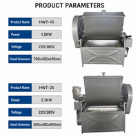 Nouvelle machine à mélanger la farine électrique entièrement automatique de qualité commerciale, 15 kg, 25/50/75 kg, bol en acier inoxydable de qualité alimentaire, restaurant