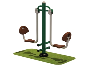 Nouvel équipement de fitness extérieur moderne en acier pour personnes âgées, pour parcs communautaires - Toprunbaby YPS6043, écologique et durable, pour la gym et le <span class=keywords><strong>sport</strong></span> - Product Image 2