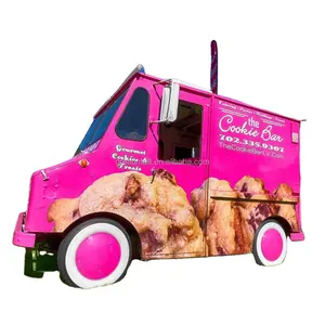 Promotion London Bus Restourant Food Truck For Sale Spain Camp Kitchen Trailer