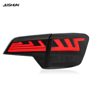 Feux arrière de voiture Jushun pour Nissan Terra 2018-2023, LED dynamiques, clignotants noirs - Product Image 4