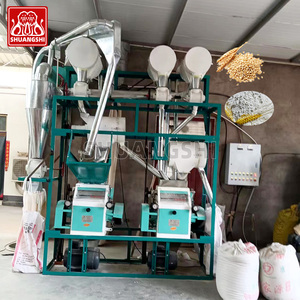 Ensemble complet de ligne de traitement de 5 à 10 tonnes par jour, du grain à la <span class=keywords><strong>farine</strong></span>, petite machine de mouture de <span class=keywords><strong>farine</strong></span> de blé automatisée à petite échelle - Product Image 4