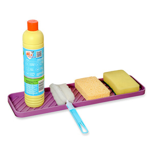 Silicone Tray <b>Placemat</b> 3 Pack Reusable Heat Resistant Drinkware Accessory Office Coaster - Product Image 3
