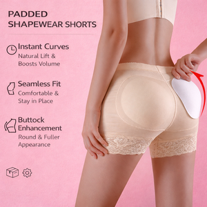 Pantalon de levage de la hanche pour femmes de haute qualité sous-vêtements pour fesses améliorant le corps pantalon Boxer avec inserts - Product Image 4