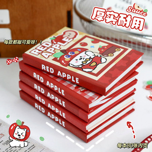 YB Großhandel A7 Cartoon Rot DIY Blank <span class=keywords><strong>Notebook</strong></span> Tragbares Mini-Taschen tagebuch 80gsm Bücher 80Sheets Bücher Kinder Schule Puzzle Spielzeug - Product Image 5