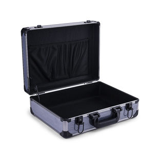 Aluminium Large Hard Flight Carry Case Key Camera <strong>Storage</strong> <strong>Box</strong> Aluminum Tool <strong>Briefcase</strong> With Foam Backing - Product Image 4