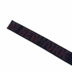Ruban en nylon tissé jacquard haute ténacité 20 mm, élastique, double face, couleur unie, certifié Oeko-Tex, respectueux de l'environnement - Product Image 2