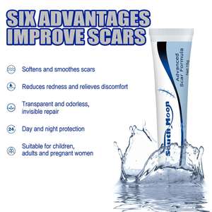 Crema para Eliminar Cicatrices South Moon 15g, Crema para Cicatrices Cóncavas y Convexas, Quemaduras, Quemaduras por Contacto con el Calor, Cicatrices de Cesárea, Reparación de la Piel, Crema Coagulante - Product Image 3