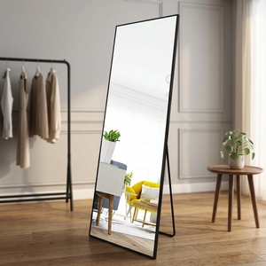 Espejo Rectangular Iluminado <span class=keywords><strong>de</strong></span> Aleación <span class=keywords><strong>de</strong></span> Aluminio para Esquinas, Solución <span class=keywords><strong>de</strong></span> Diseño Gráfico para Belleza Corporal Completa en Villas - Product Image 3