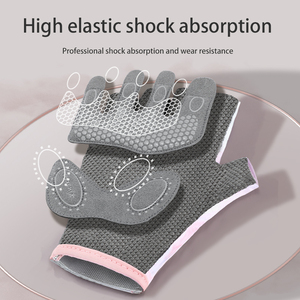 GOLOVEJOY XG66 Fishing Training Climbing Cycling Weight Lifting Fingerless Gym <strong>Exercise</strong> Powerlifting Fitness Gloves Custom Logo - Product Image 3