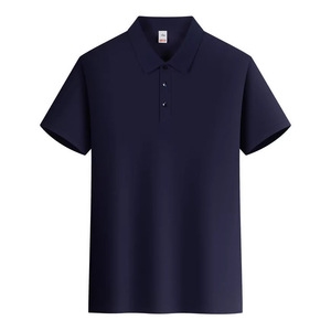 Polo promotionnel uni à manches courtes en polyester respirant pour l'été, uniforme de travail, événements d'entreprise, chemises culturelles - Product Image 4