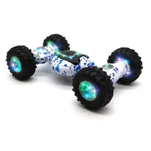 Factory Wholesale Hot Sale 4WD 1:12 Watch Gravity Sensing Remote Control Twist 4WD RC Stunt Drift Car with Music Light