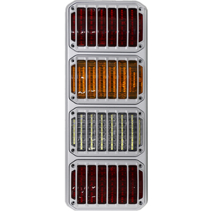 Senken Surface/Encastré Côté <span class=keywords><strong>Clignotant</strong></span> Lumineux Périmètre LED Système <span class=keywords><strong>Quad</strong></span> Pile - Product Image 1