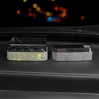 Boîte de rangement pour pièces de monnaie de voiture en ABS de luxe avec 4 compartiments pour l'intérieur de la voiture - Organisateur d'argent créatif