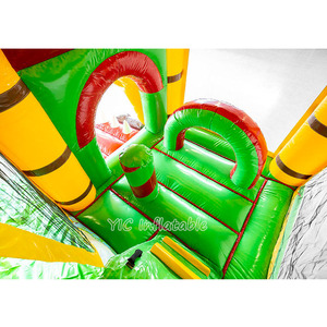 Castillo Inflable Comercial con Tobogán, Diseño de León de la Jungla, Castillo Inflable 3D con Animales para Niños, para Alquiler en Fiestas y Eventos - Product Image 6