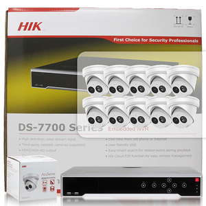 Système de sécurité Hik AcuSense <span class=keywords><strong>DS</strong></span>-<span class=keywords><strong>7716NI</strong></span>-K4/16P 16 canaux 1.5U 16 PoE 4K NVR 4 MP Caméra réseau IR Détection faciale - Product Image 2