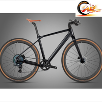 Vélo de Gravel Gravel X -pb, cadre en acier carbone, 24 vitesses, freins à disque hydrauliques