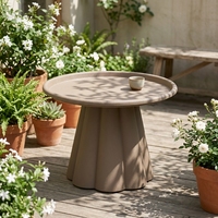 Table d'appoint moderne en fer avec finition peinture poudrée anti-rouille, couleur et logo personnalisables pour la maison, l'hôtel, la chambre à coucher