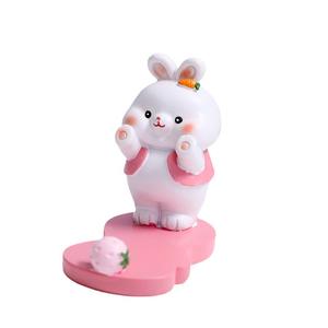 เครื่องประดับรูปสัตว์และการ์ตูนแช่แข็งสุดสร้างสรรค์ของขวัญเรซิ่นรูปหัวใจสำหรับเด็กผู้หญิงพร้อมการสนับสนุนที่ขี้เกียจสำหรับสินค้ากล่องปริศนา - Product Image 5