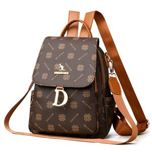 <span class=keywords><strong>Zaino</strong></span> Stampato Retrò da <span class=keywords><strong>Donna</strong></span>, Borsa da Viaggio Semplice di Tendenza e Grande Capacità, <span class=keywords><strong>Zaino</strong></span> <span class=keywords><strong>Casual</strong></span> da <span class=keywords><strong>Donna</strong></span> Multifunzionale a Doppio Uso - Product Image 5