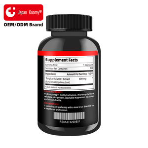 Capsules d'extrait de Tongkat Ali personnalisées pour hommes, améliorent l'énergie, soins de santé, complément alimentaire Tongkat Ali - Product Image 6