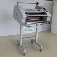 DISEN 380A Haute Qualité Petit Chaud Froid Semi Automatique A4/A3 Livre Photo Plastifieuse Électrique 110/220V Facile à Utiliser
