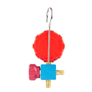 उच्च सटीकता मैनोमीटर प्रशीतन दबाव गेज डिजिटल गेज वाल्व के साथ - Product Image 3