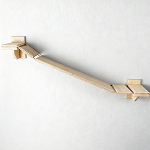 Étagères murales d'escalade de chat en bois moderne élégant intérieur <span class=keywords><strong>lits</strong></span> de chat muraux étagère pont meubles Carton emballé - Product Image 1