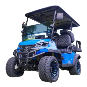 Factory Supplied Star EV 4 Seats Electric Golf Cart for Sale 1 - 2 Rear Wheel Mechanical Brake