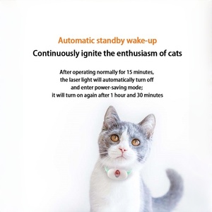 <span class=keywords><strong>Collar</strong></span> de Juguete Láser para Gatos, Ajustable, Interactivo, Recargable, de Silicona Inteligente, Moderno, Realista, Antiaburrimiento, Divertido y Portátil - Product Image 3