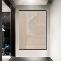 Seni asli pabrik langsung 100% dilukis tangan Modern 3D tekstur abstrak kanvas dekorasi dinding Modern 3D tekstur minyak gantung