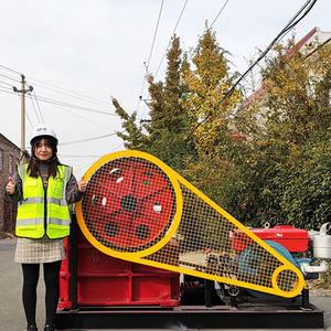 Nueva Trituradora de Mandíbulas para Concreto, Basalto y Roca Dura, Diésel, de Tamaño Pequeño - Product Image 6
