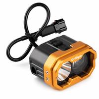 Phares auxiliaires LED pour moto électrique tout-terrain Light Bee X Ultra Bee GiGigo Gi02, violet, double lentille CNC