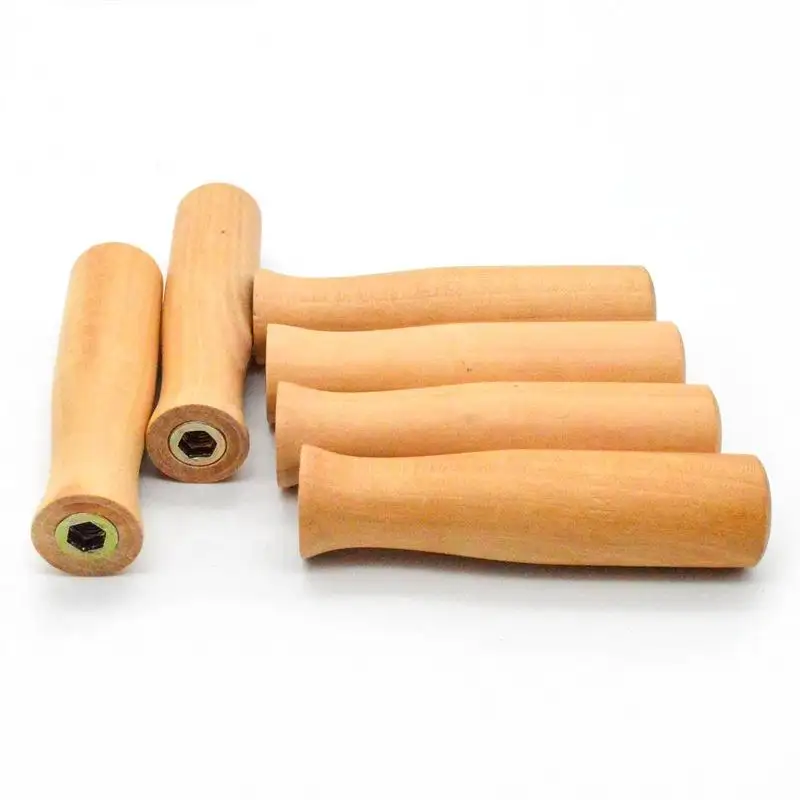 Классическая деревянная ручка Tailai на заказ, лучшая замена деревянных ручек для садовых инструментов