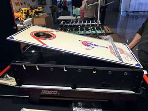 <span class=keywords><strong>Mesa</strong></span> de Juego Deportiva Multiusos 3 en 1 de Madera de 35 Pulgadas con Fútbol, Billar y Hockey, Juguetes para Niños, Brinquedo Futebol De <span class=keywords><strong>Mesa</strong></span> - Product Image 3